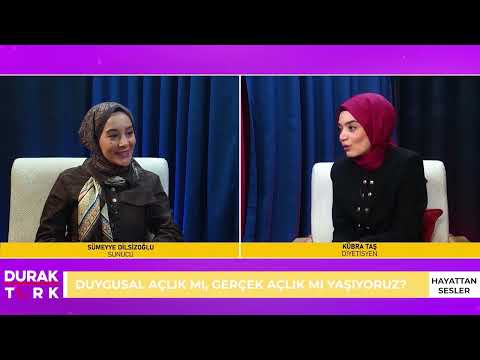 Sümeyye Dilsizoğlu ile Hayattan Sesler konuk Diyetisyen Kübra TAŞ